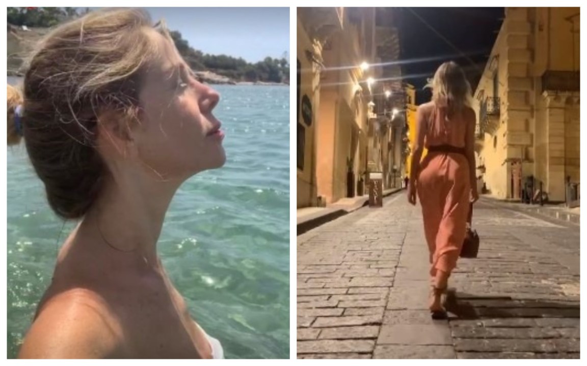 Alessia Marcuzzi in vacanza in Sicilia, i retroscena del suo addio a Mediaset