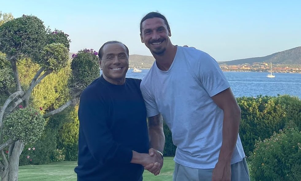 Ibrahimovic incontra Berlusconi: “La potenza fa solo la storia”