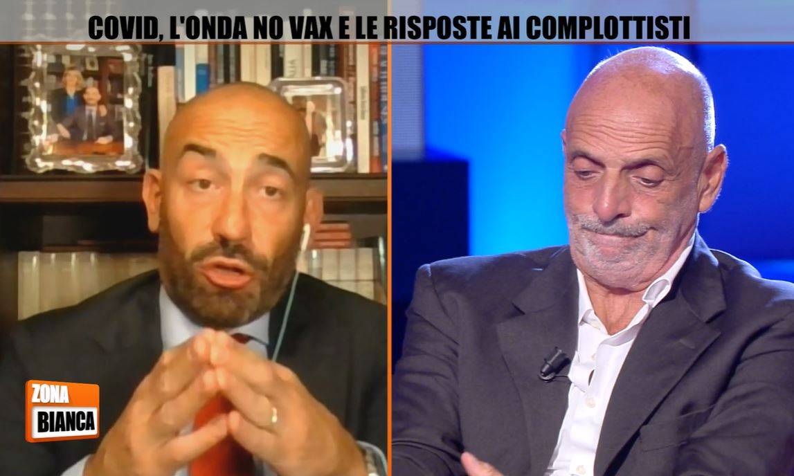 Brosio la spara grossa sul vaccino, Bassetti lo “punge” sulla fede