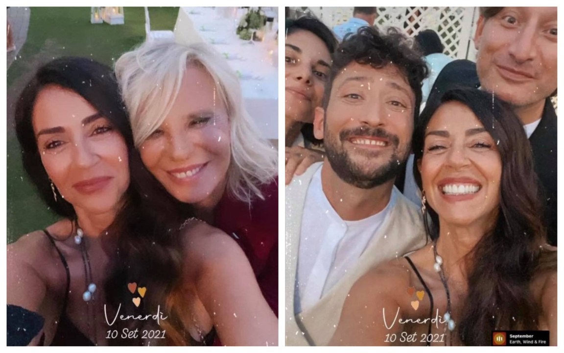 Maria De Filippi con la fascia tricolore: ha officiato l’unione civile del suo storico collaboratore