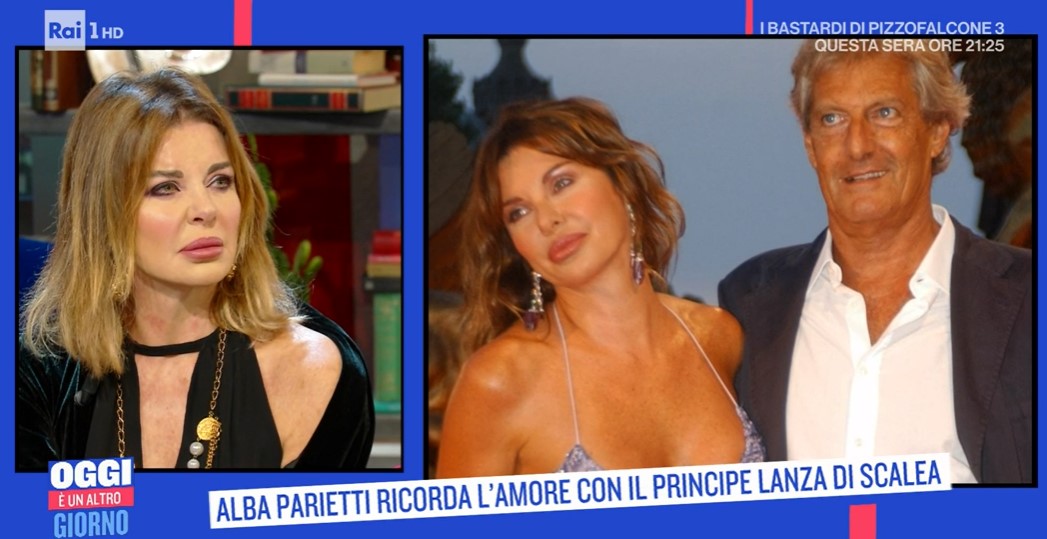 Alba Parietti: “Ricordando Giuseppe Lanza di Scalea non manco di rispetto a nessuno”