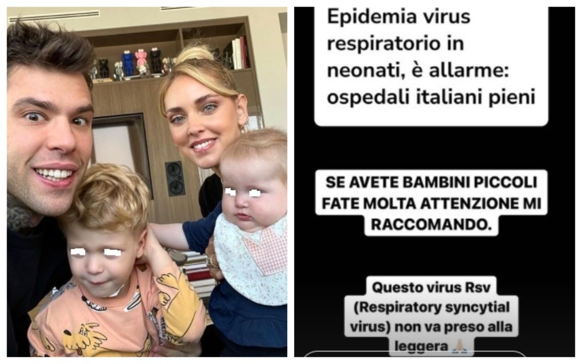Vittoria ancora in ospedale, Fedez: “State attenti, c’è un’epidemia tra i neonati”