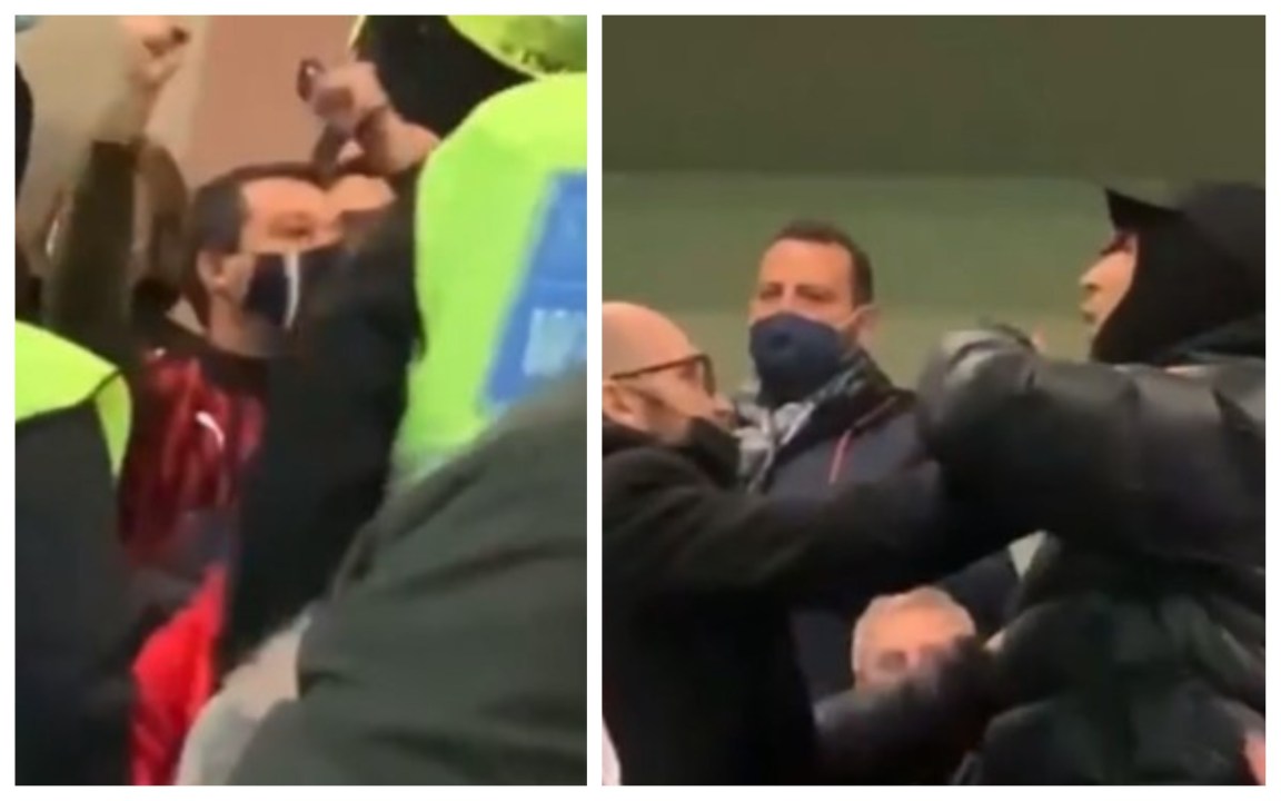 “Buffone, che ca**o esulti?”, il famoso rapper inveisce contro Salvini a San Siro