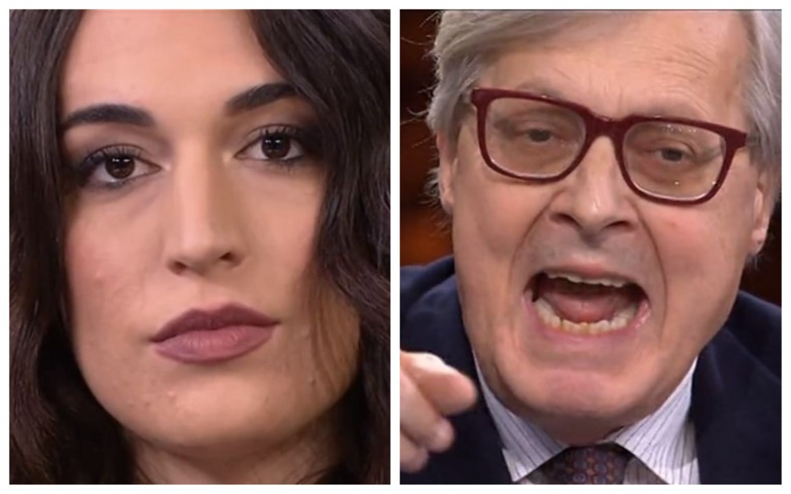 Sgarbi a Greta Beccaglia: “La pacca sul cu*o non è violenza sessuale. Se lo fanno a me, sorrido”