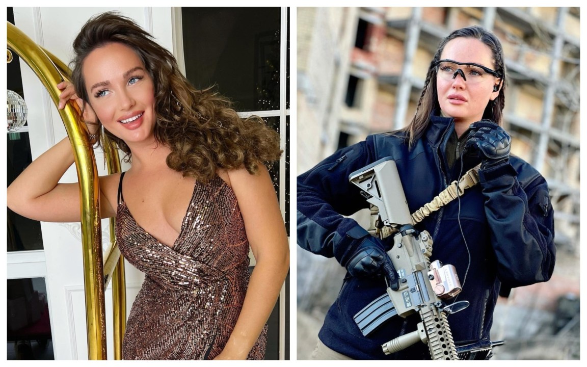 Dagli shooting al mitra, Miss Ucraina si unisce ai combattenti