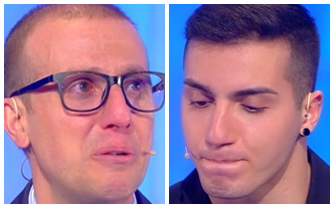 Da Palermo a “C’è posta per te”, Christian perdona il padre assente per 19 anni