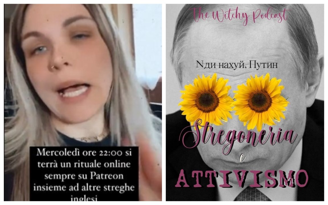 Le streghe italiane si mobilitano per maledire Putin! Selvaggia Lucarelli: “Stregoneria a pagamento”