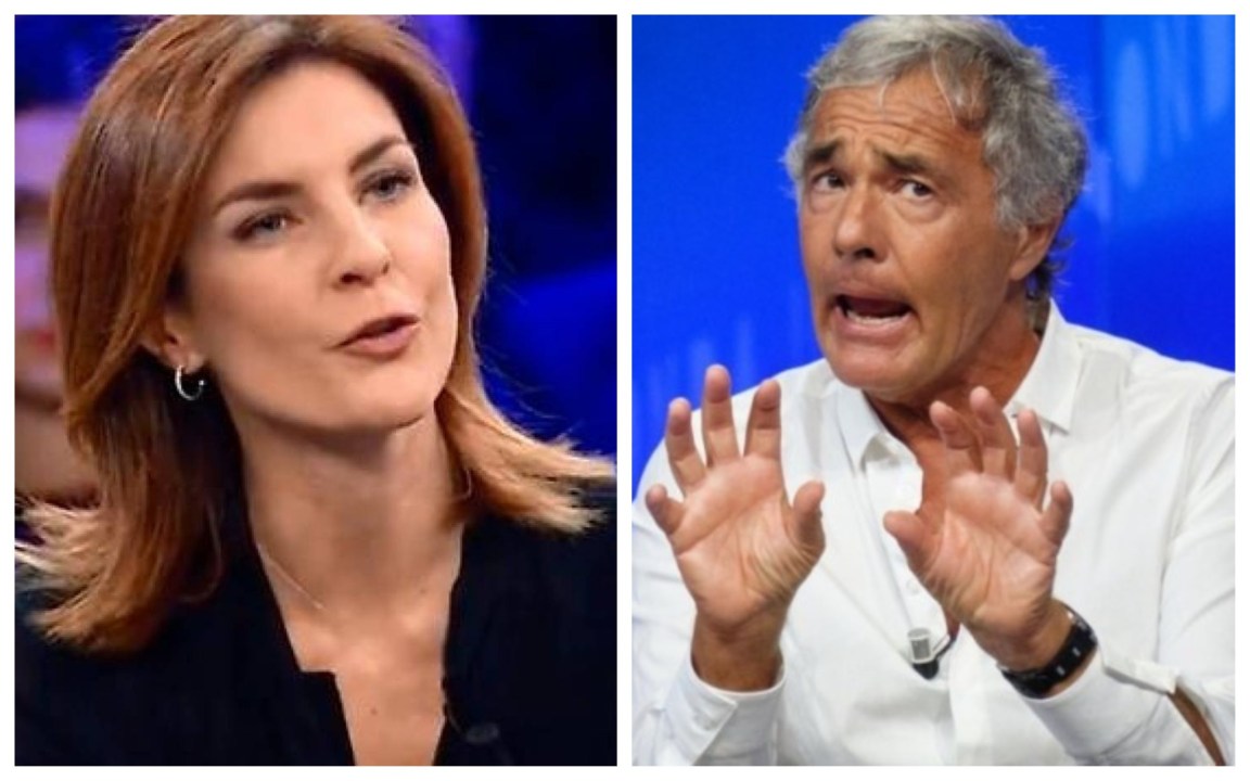 Giletti: “Alessandra Moretti mi ama ancora”. La dura replica: “E’ violenza, ti denuncio”