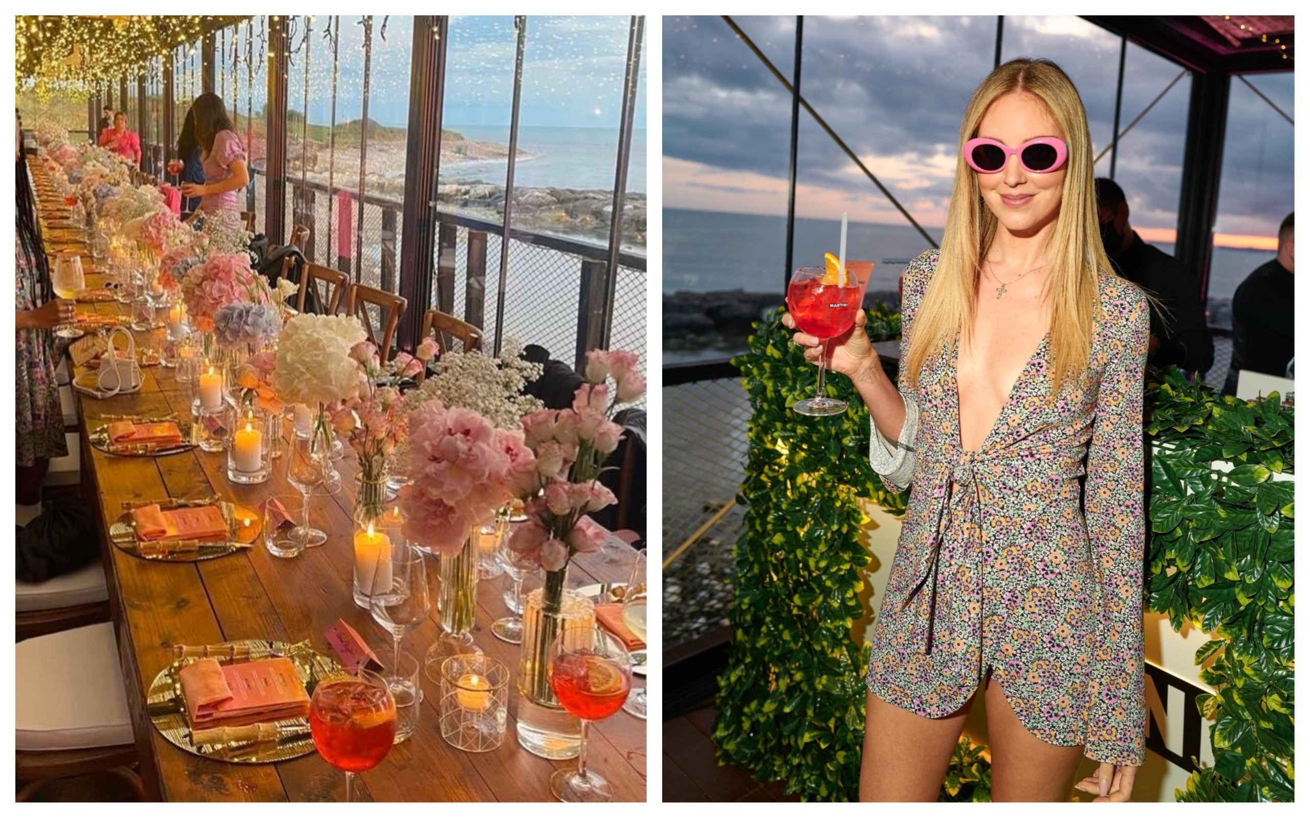 Verdura Resort, Chiara Ferragni lancia la sua collezione eyewear: l’aperitivo è da sogno