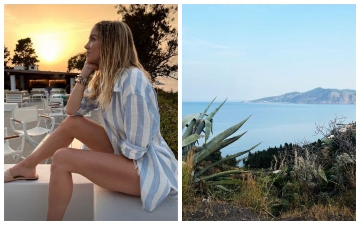 Diletta Leotta sbarca alle Eolie e infiamma i social: “Che bella sirena” – Foto