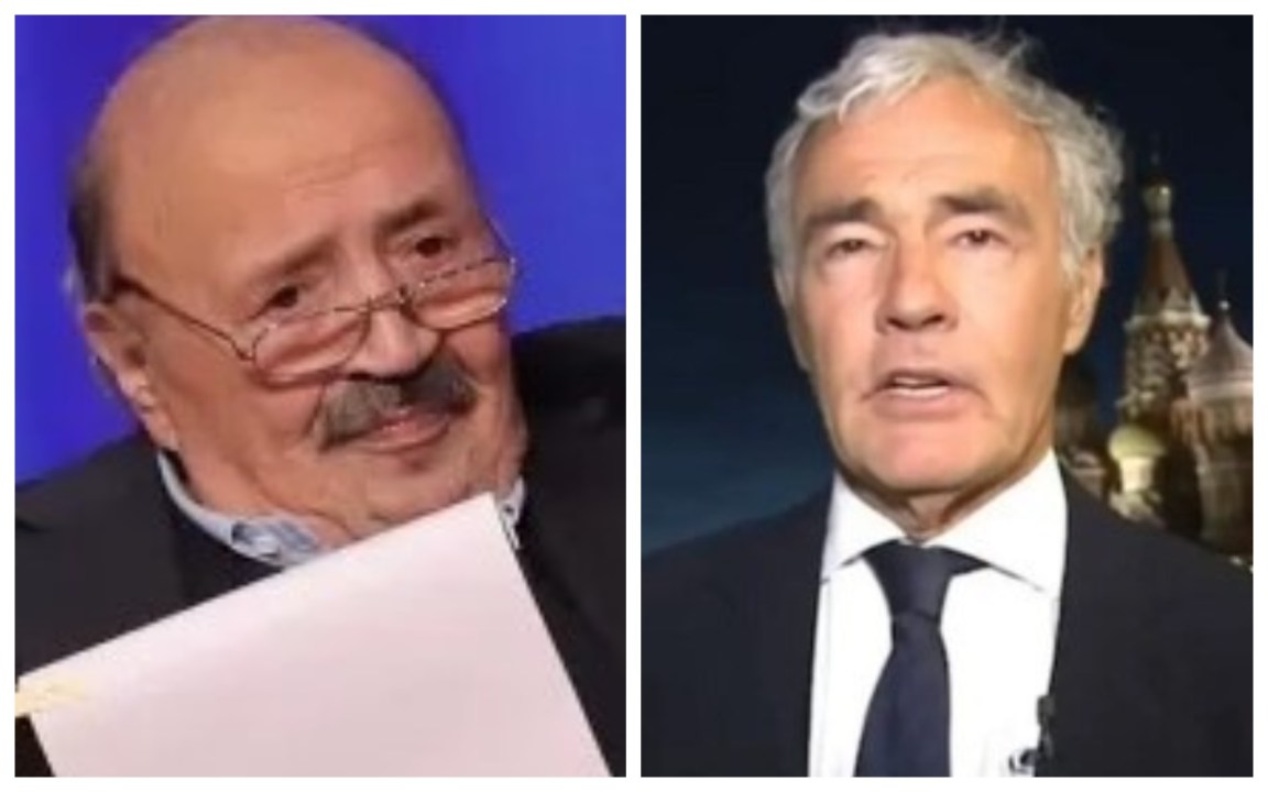 Costanzo “massacra” Giletti: “Invece di rompere le p***e al Cremlino, combatti in Ucraina”