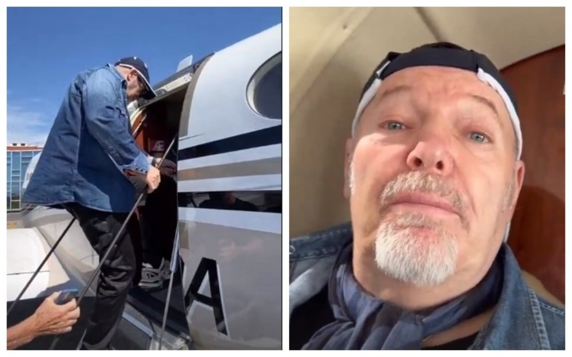 Vasco Rossi è atterrato in Sicilia: “Falcone e Borsellino sono i miei eroi”