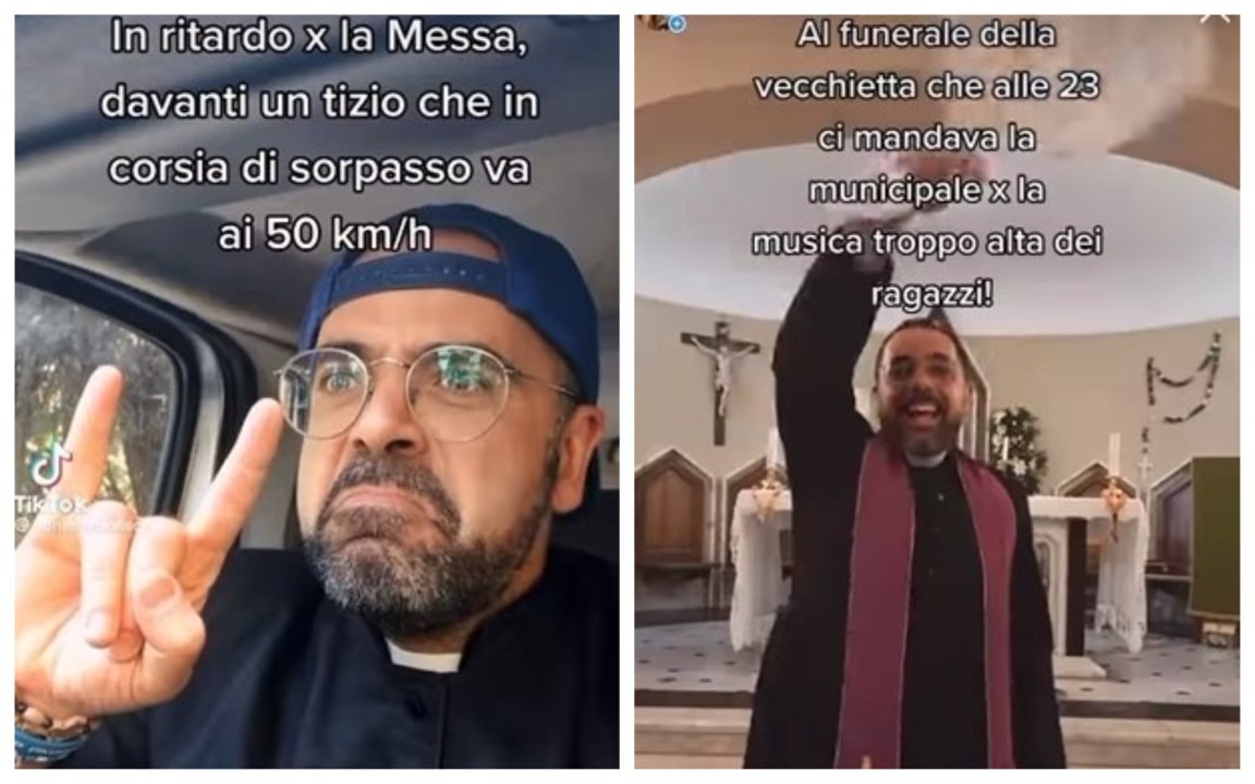 Don Roberto Fiscer, chi è il prete più famoso di TikTok – Video