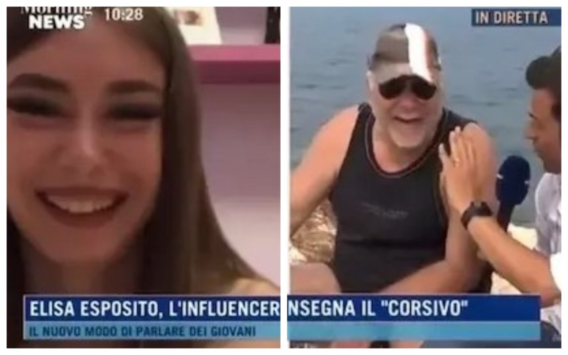 “Parlare in corsivo? Una grande minc***ata!”, a “Morning News” l’ospite è incontenibile
