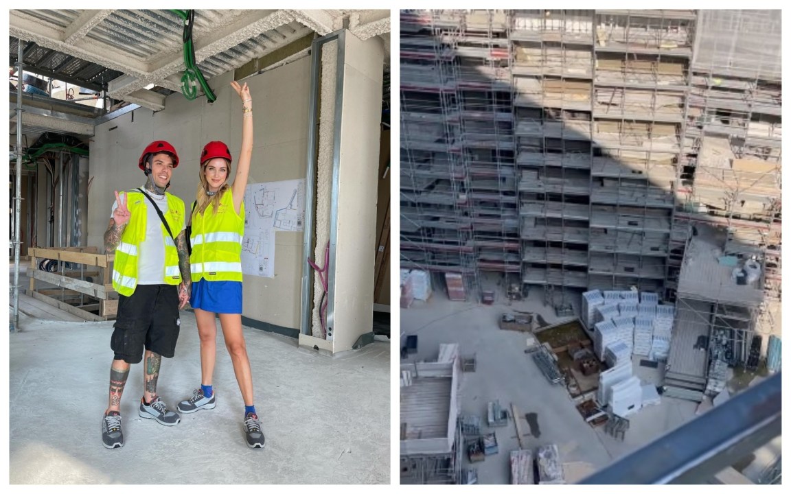 Chiara Ferragni e Fedez, la nuova casa è in costruzione: quando sarà pronta