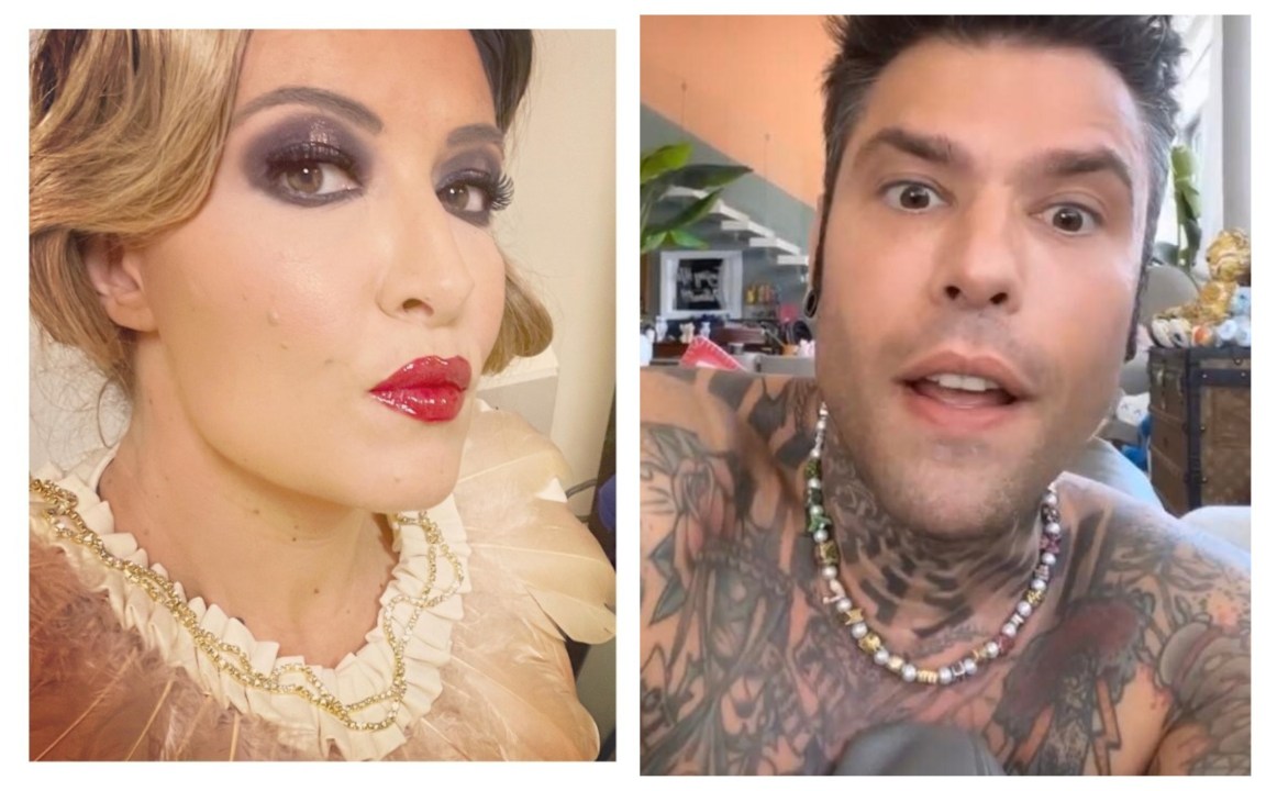 Selvaggia Lucarelli lo “punge” e Fedez sbotta: “Oggi non c’è mia moglie a placarmi”