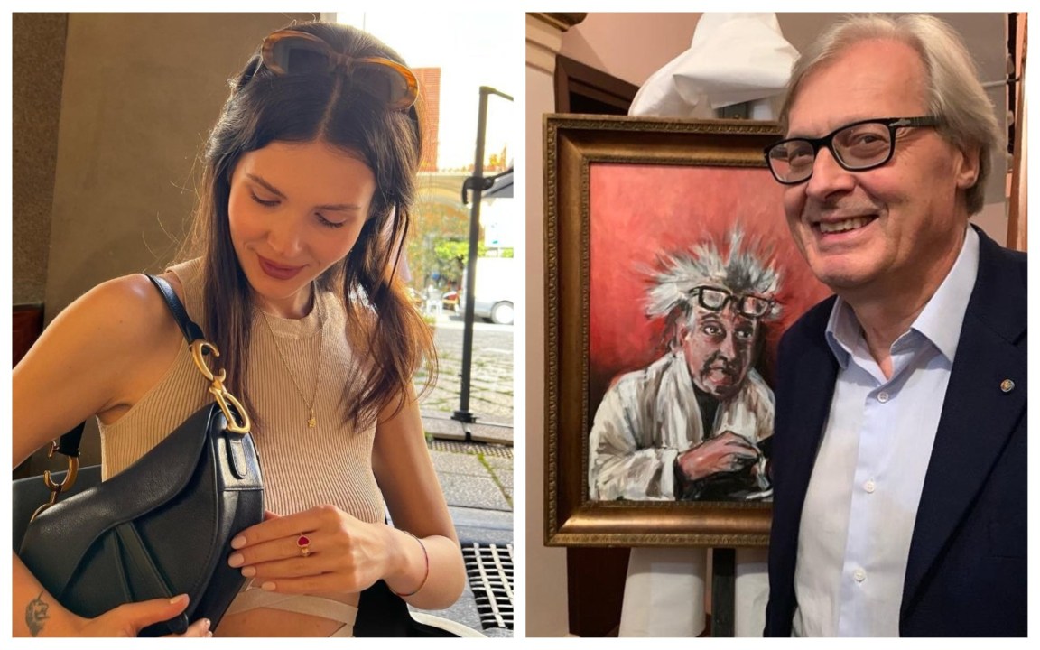 Sgarbi contro la figlia: “Ha detto no ai 100mila euro del GF Vip, poi mi ha chiesto una borsa di Dior”