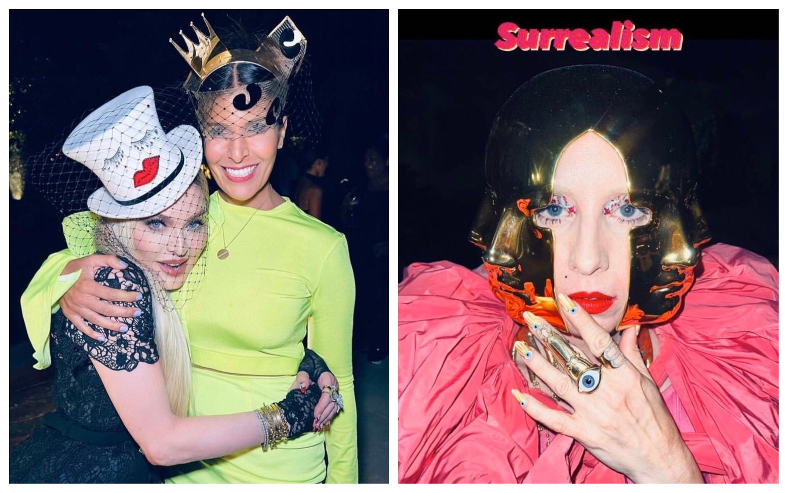 Madonna, look sexy e trasgressivo per il party surrealista in Sicilia – Foto