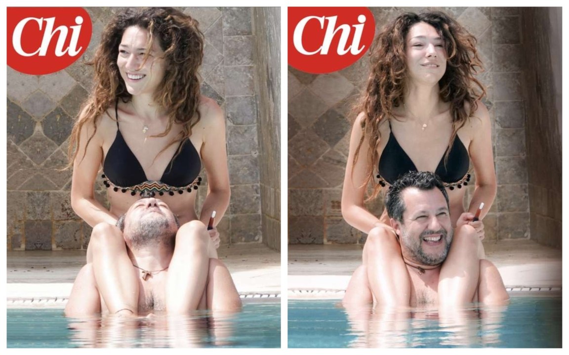 Matteo Salvini, vacanza lampo in Sardegna con Francesca Verdini – Foto