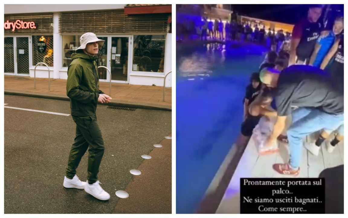 Butta una ragazza in piscina durante un live: Rhove (di nuovo) nella bufera