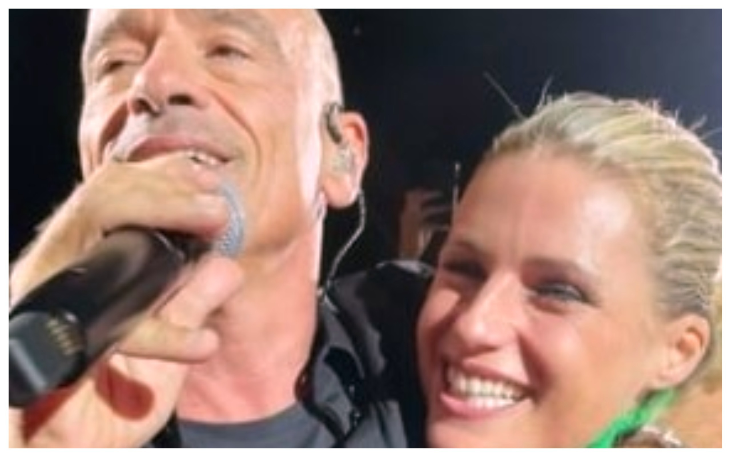 Eros Ramazzotti, tra il pubblico all’Arena di Verona c’è anche Michelle Hunziker