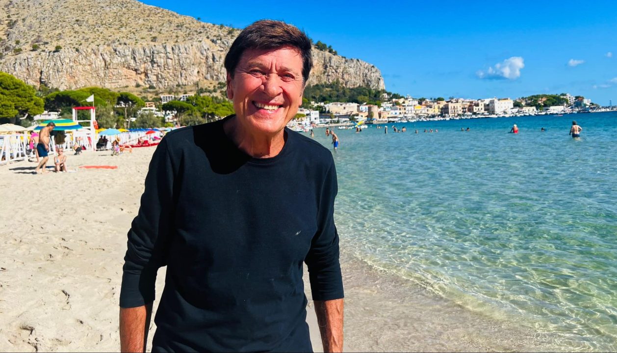 Gianni Morandi a Mondello