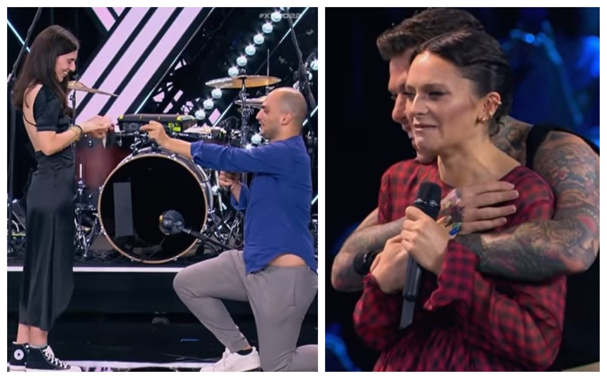Proposta di matrimonio a “X Factor”: Fedez “benedice” i due promessi sposi