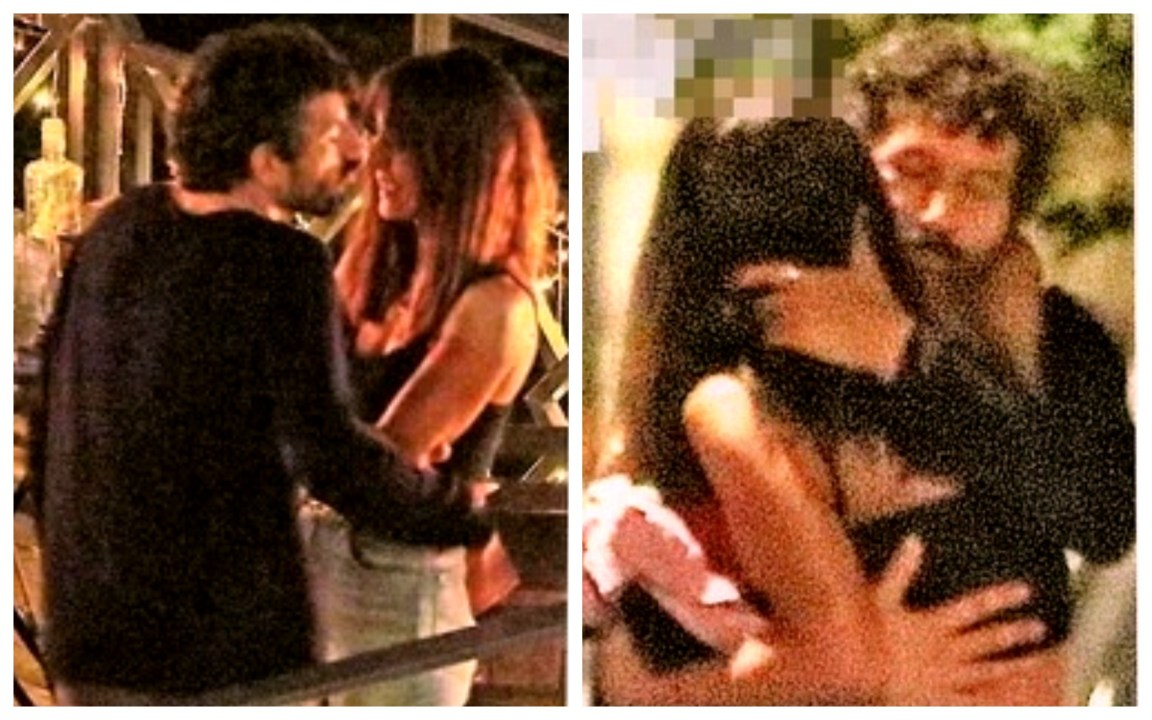 Ambra Angiolini, tenera è la notte con Francesco Scianna – Foto