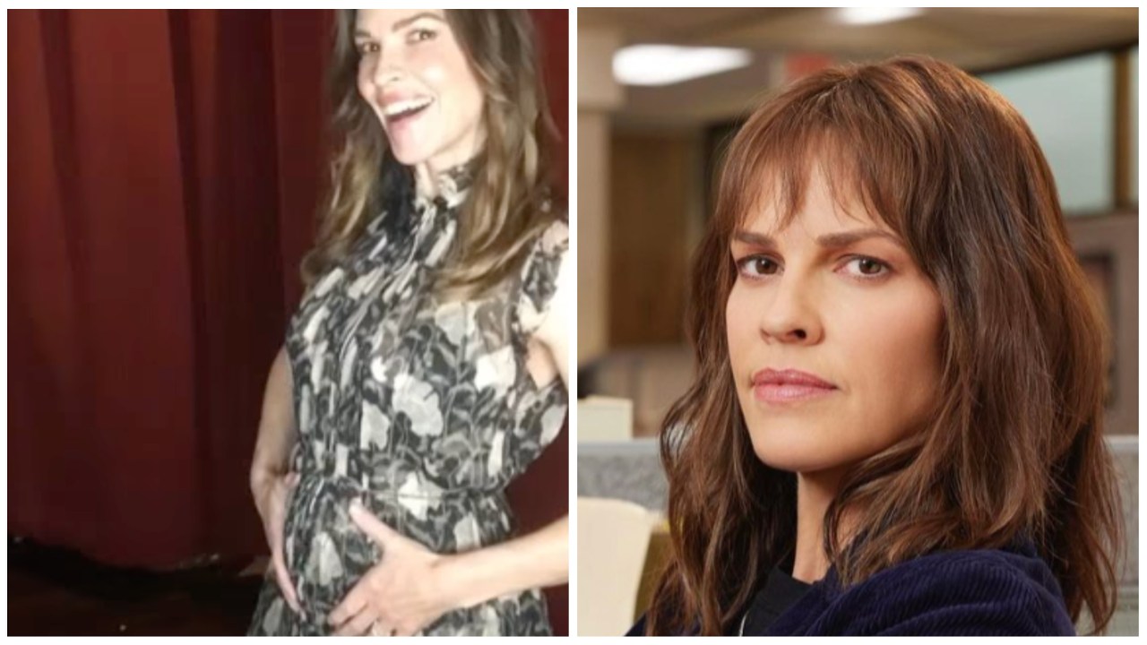 Hilary Swank incinta di due gemelli a 48 anni: “E’ un miracolo”