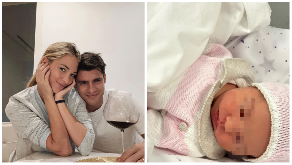 Alvaro Morata, nata la quarta figlia: la moglie in terapia intensiva dopo il parto
