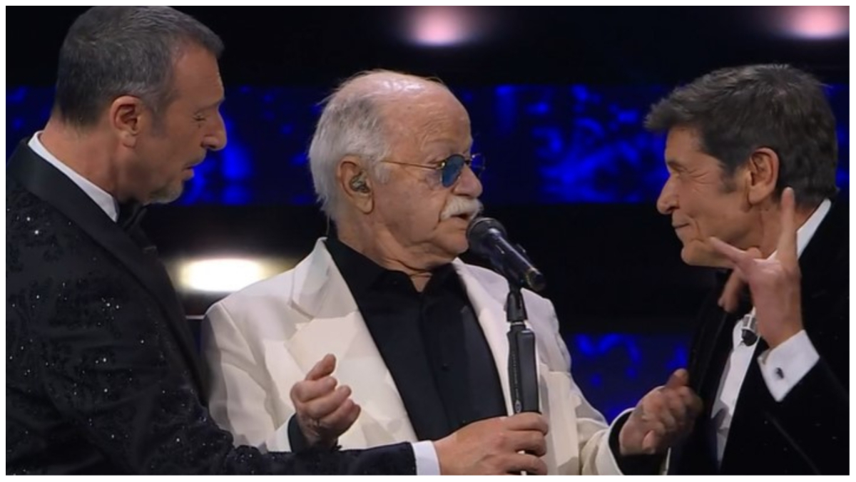 Gino Paoli svela le corna a Little Tony e non riconosce Amadeus: “Non faceva il deejay?”