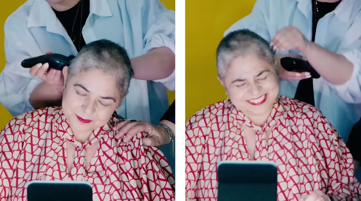 Michela Murgia si taglia i capelli a zero e pubblica il video sui social