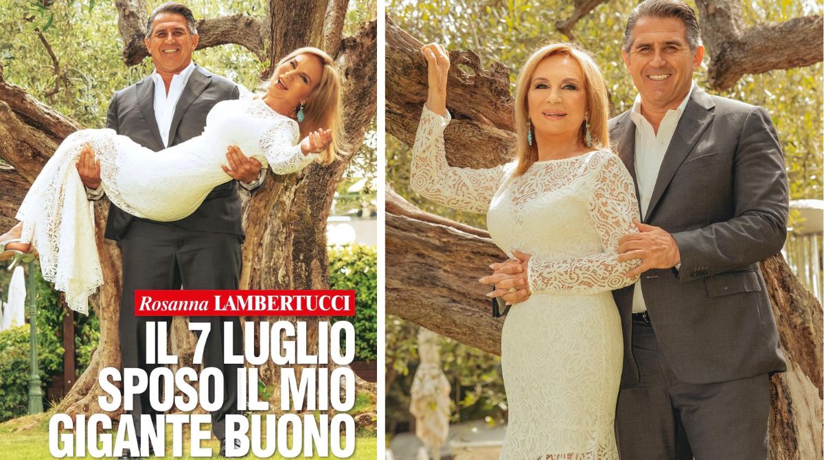 Rosanna Lambertucci si sposa a 77 anni: “La passione è accecante”