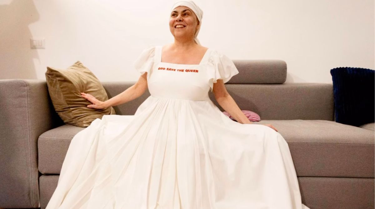 Il matrimonio queer di Michela Murgia: abiti bianchi e anelli nuziali per tutti