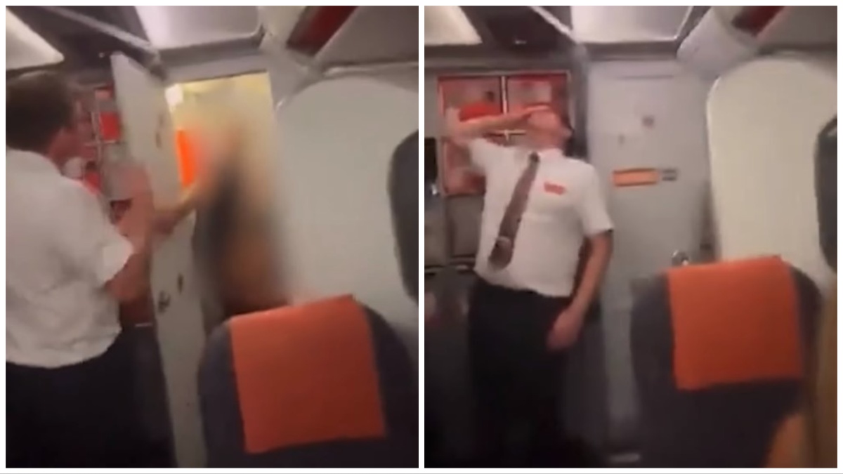 Coppia sorpresa a fare sesso nel bagno di un volo EasyJet: la reazione dello steward