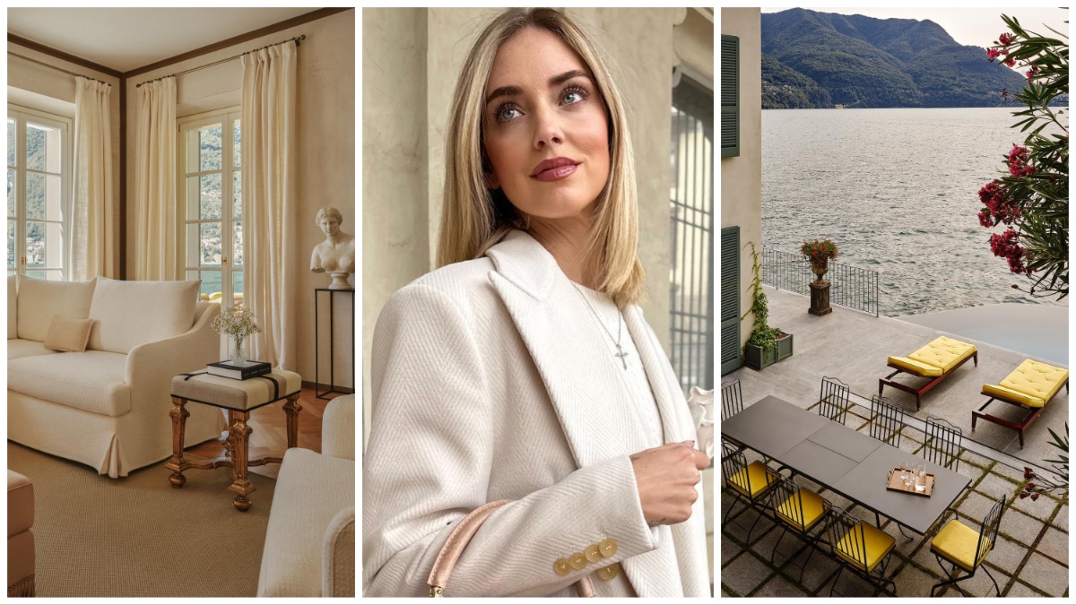 Villa Matilda, la nuova family house dei Ferragnez sul lago di Como è un sogno