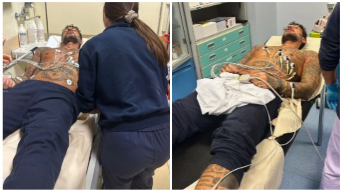 Fabrizio Corona ricoverato in ospedale