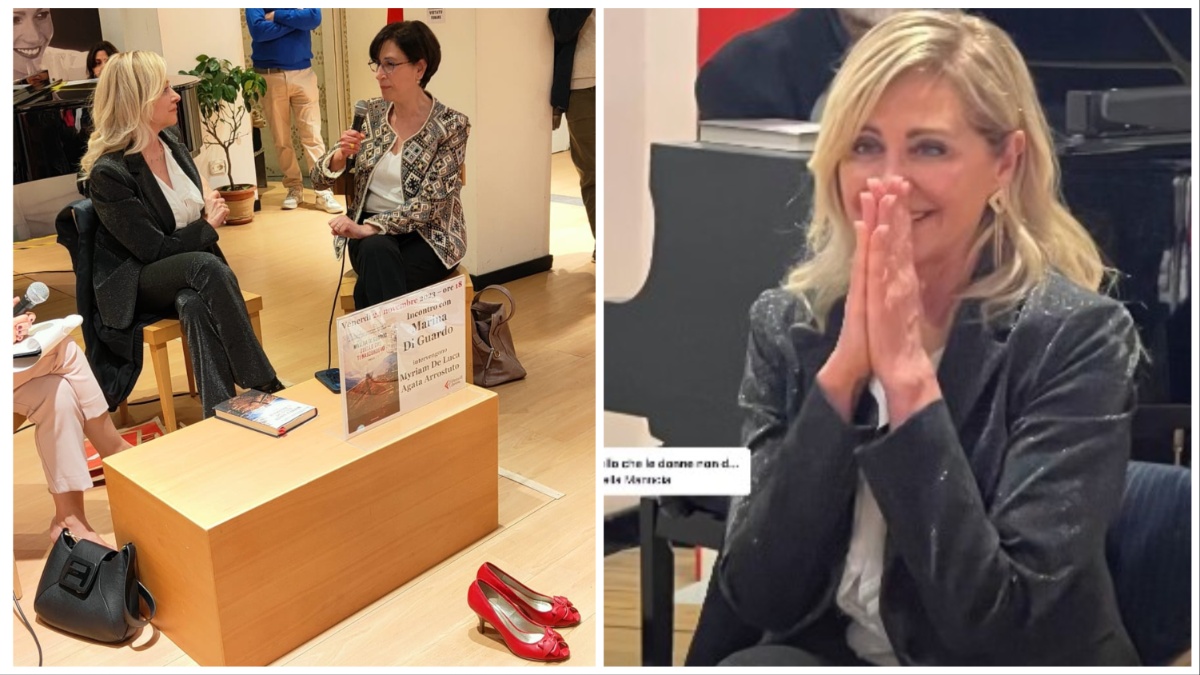 Marina Di Guardo incontra i suoi lettori a Palermo: “Quando torno qua, mi sento a casa”