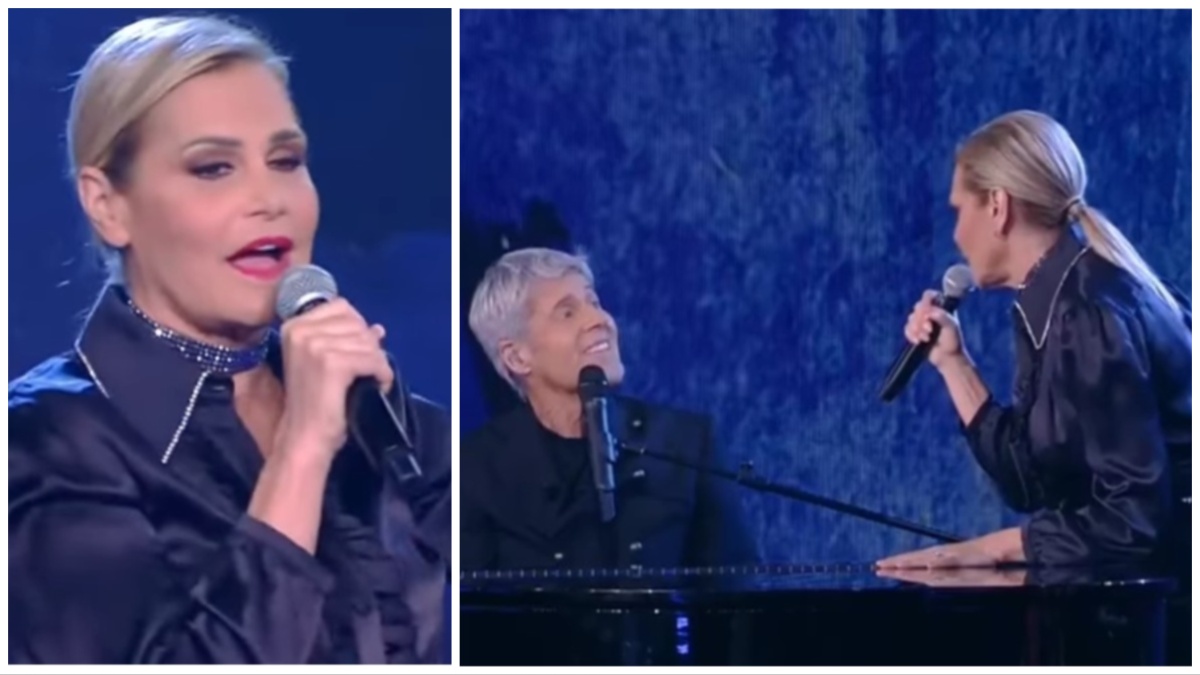 Simona Ventura canta (si fa per dire) con Claudio Baglioni a “Che tempo che fa”: il video è virale