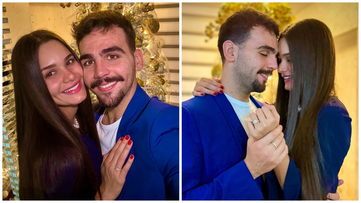 Ignazio Boschetto si sposa: la fidanzata italo-venezuelana trova l’anello sotto l’albero