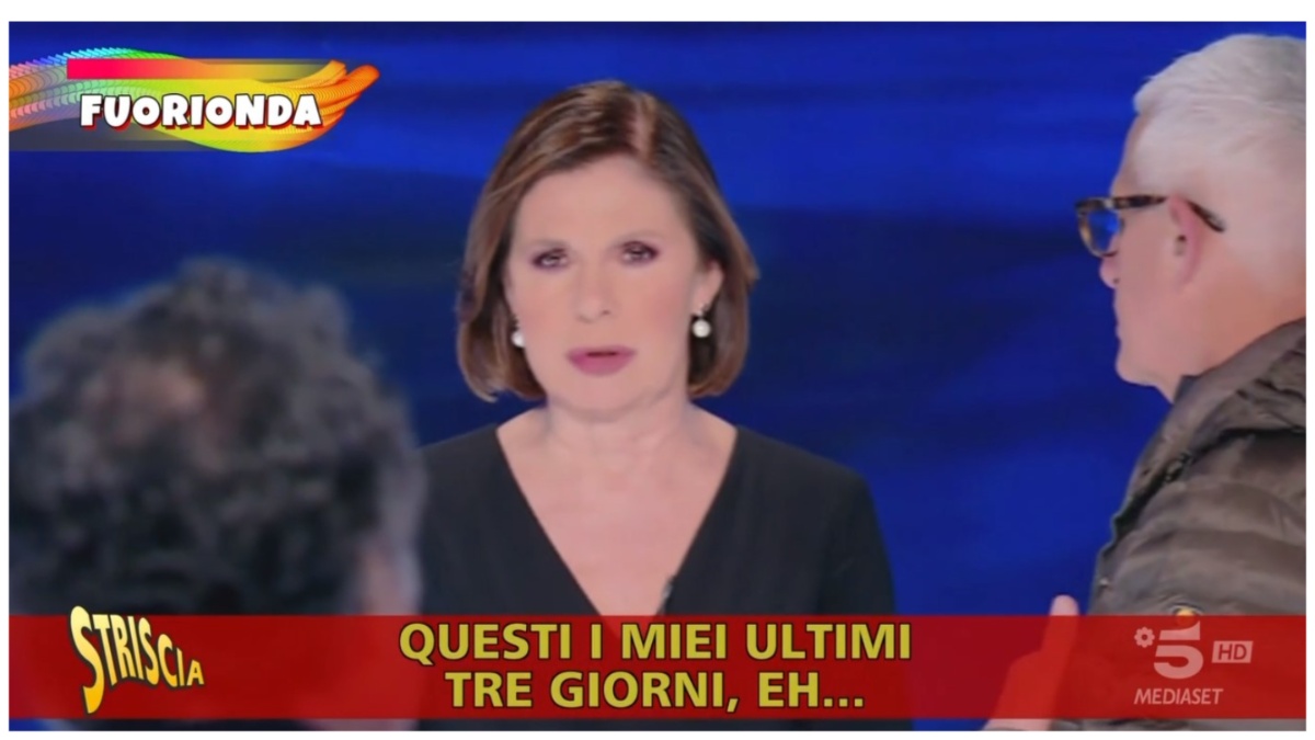 Bianca Berlinguer furibonda con i suoi autori, i clamorosi fuorionda di “Striscia La Notizia”