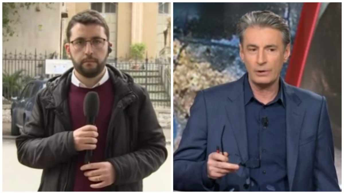 L’uomo che ha dato fuoco al suo cane minaccia l’inviato di “Ore 14”: “Ti faccio fare la stessa fine”