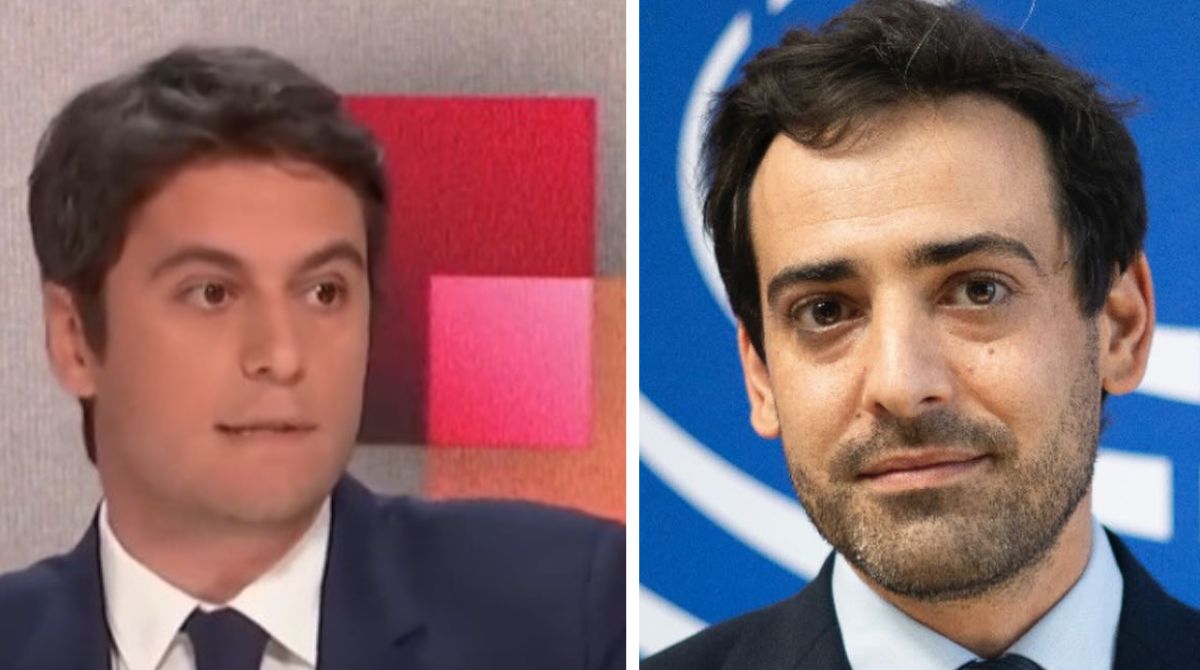 Gabriel Attal, primo ministro francese gay nomina l’ex marito ministro degli Esteri