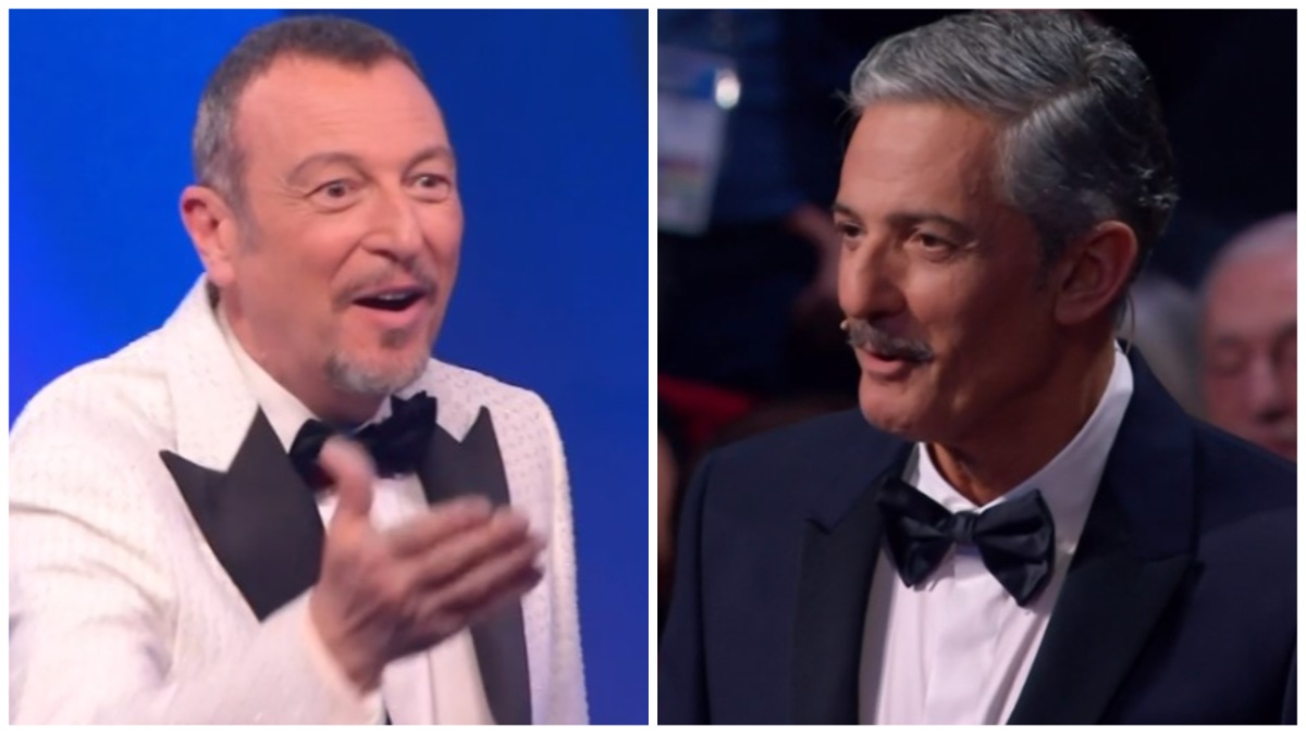 Sanremo 2024, ascolti bulgari: Amadeus batte se stesso e Fiorello infrange il patto e sale sul palco