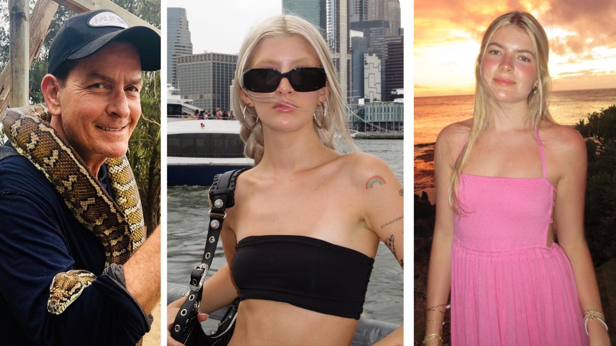 Lo “strano caso” delle figlie di Charlie Sheen: una posta frasi della Bibbia, l’altra è su OnlyFans