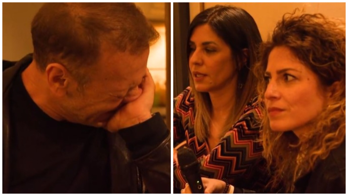 Rocco Siffredi piange durante l’incontro con Alisa Toaff, poi il calcio al muro: “Sono un co***one”