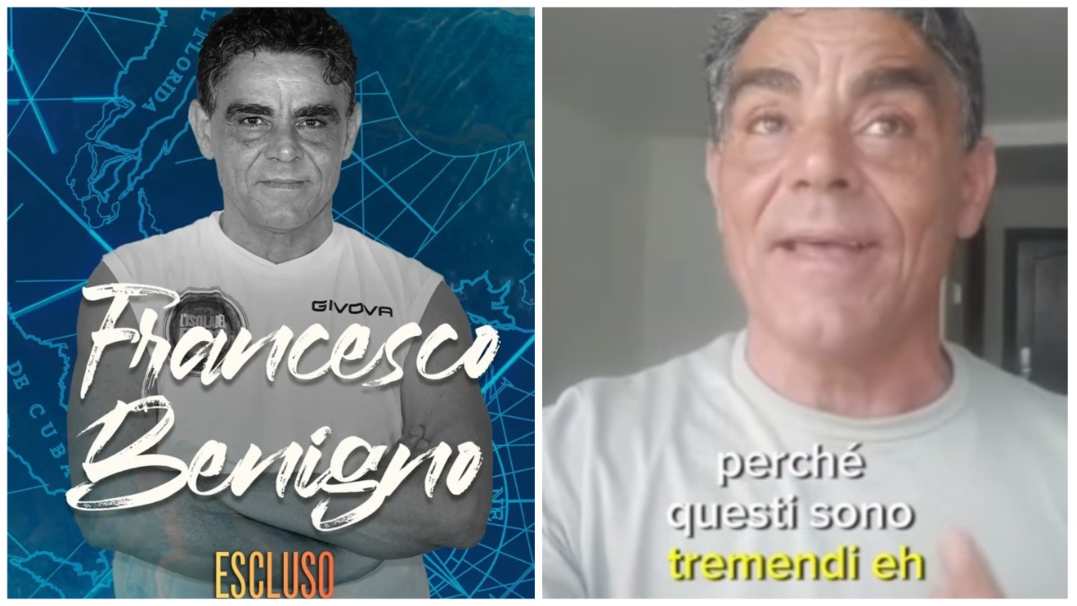 Francesco Benigno “incatenato” nel resort lancia gravi accuse contro un autore dell’Isola