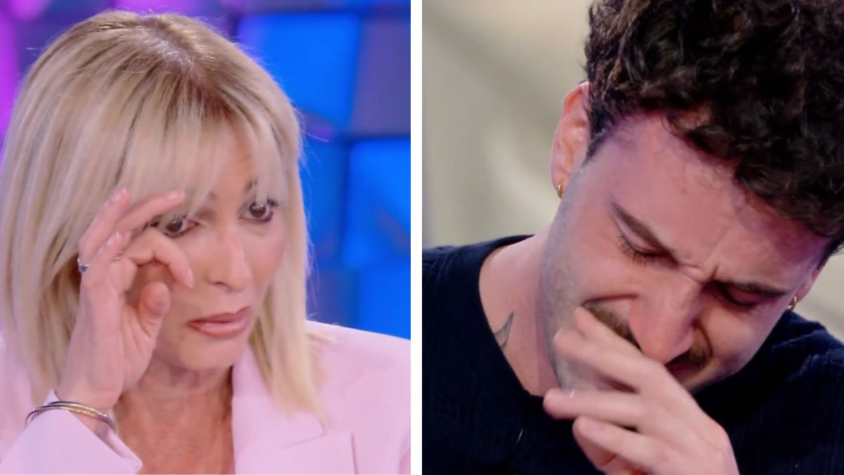 Veronica Peparini e Andreas Muller in lacrime, in tv con le gemelline appena nate