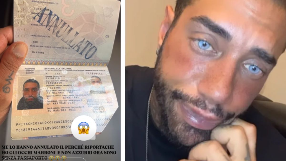 Francesco Chiofalo disperato su Instagram: “Non posso più lasciare l’Italia”