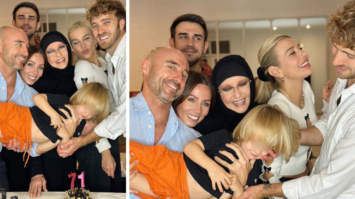 Eleonora Giorgi festeggia il compleanno con figli, nuore e nipote: “Solo ieri stavo malissimo”